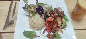  at Vida Vegan Bistro in Cusco