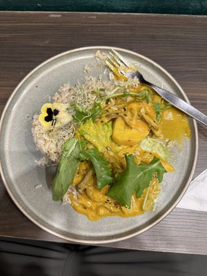 Delicious Mushroom Dish  at Vida Vegan Bistro in Cusco