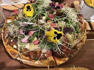   at Vida Vegan Bistro in Cusco