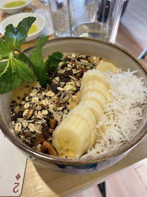 Smoothie bowl  at Vida Vegan Bistro in Cusco