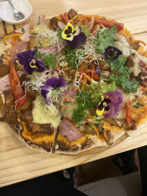   at Vida Vegan Bistro in Cusco