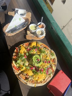   at Vida Vegan Bistro in Cusco