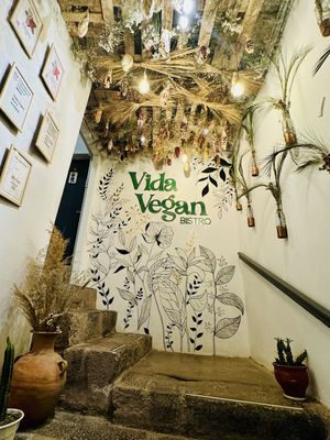   at Vida Vegan Bistro in Cusco