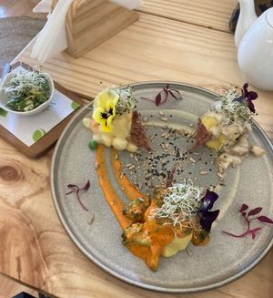   at Vida Vegan Bistro in Cusco