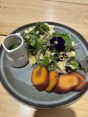 Ceviche   at Vida Vegan Bistro in Cusco