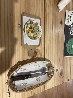   at Vida Vegan Bistro in Cusco