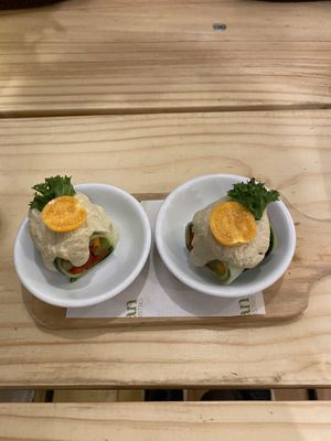 Entree  at Vida Vegan Bistro in Cusco