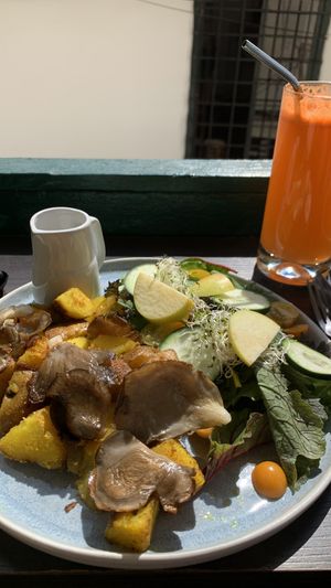   at Vida Vegan Bistro in Cusco