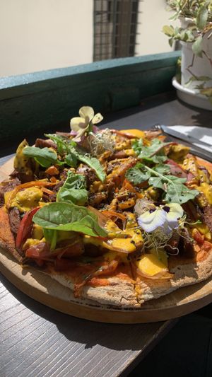   at Vida Vegan Bistro in Cusco