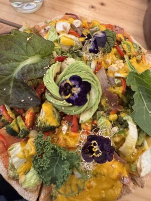 Pizza   at Vida Vegan Bistro in Cusco