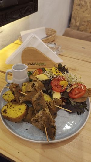  at Vida Vegan Bistro in Cusco