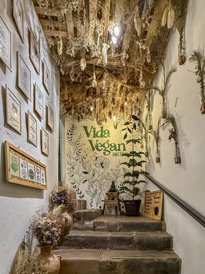   at Vida Vegan Bistro in Cusco