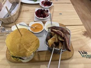   at Vida Vegan Bistro in Cusco