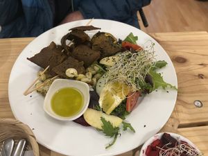   at Vida Vegan Bistro in Cusco