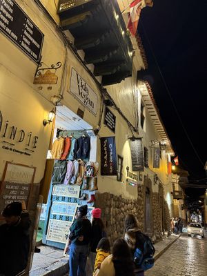 A bit of a hidden entry  at Vida Vegan Bistro in Cusco