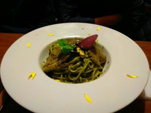 Enough food for a vegan  at Vida Vegan Bistro in Cusco