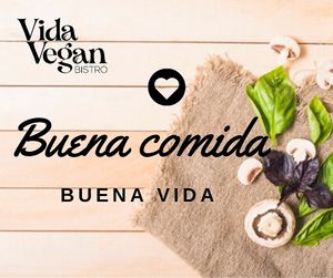 Buen alimentos elaborados cuidadosamente. at Vida Vegan Bistro in Cusco
