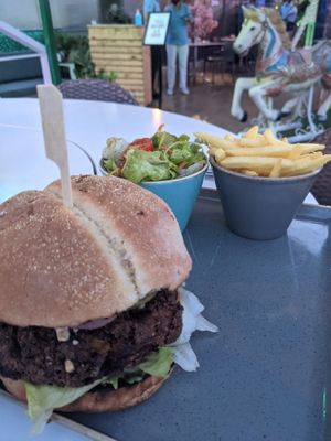 Beyond Meat & Chips at Naar RestoBar in St Julians