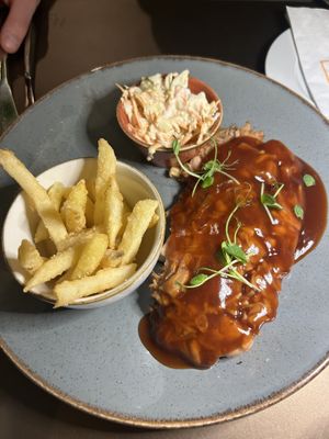 Jackfruit ribs   at Naar RestoBar in St Julians