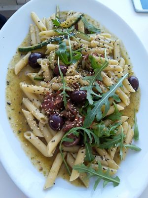 Pasta at Naar RestoBar in St Julians