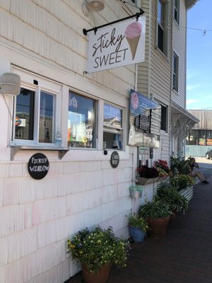 Outside of Sticky Sweet.  at Sticky Sweet in Portland