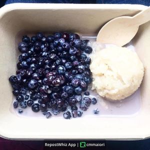The Little Blueberry Sticky Rice- just $5 at Sticky Sweet in Portland