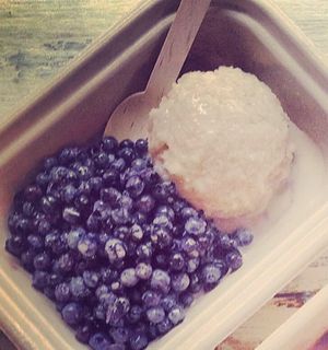 Blueberry Sticky Rice  at Sticky Sweet in Portland