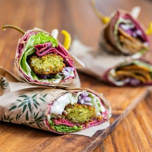 Bakblik Falafelwrap 2025 at Bakblik in Ospel