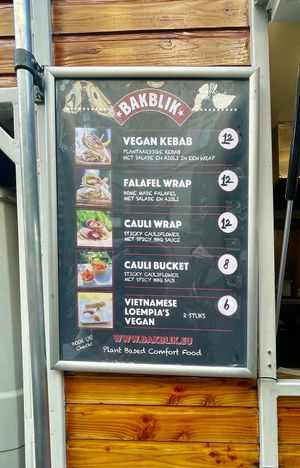 Menu Gentse Feesten 2025 at Bakblik in Ospel