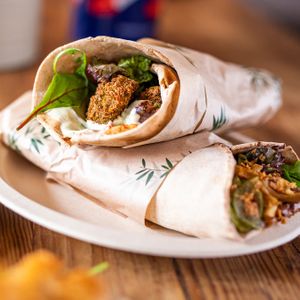 Bakblik - Falafel wrap at Bakblik in Ospel