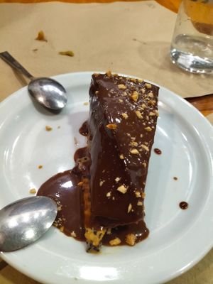 Tarta de cacao at Beganbai in Vitoria Gasteiz