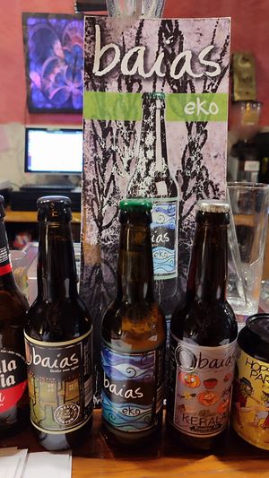 Cervezas at Beganbai in Vitoria Gasteiz