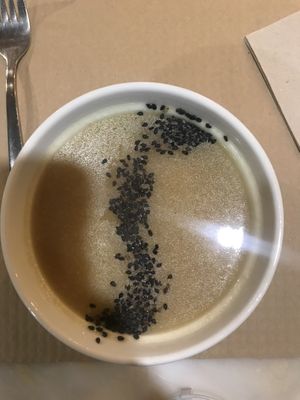 Cauliflower soup at Beganbai in Vitoria Gasteiz