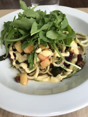 Espagethis de calabacin at Beganbai in Vitoria Gasteiz