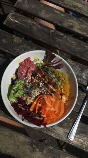 buddha bowl at Larder in Brighton