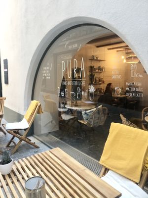 Outside  at Pura in Luzern