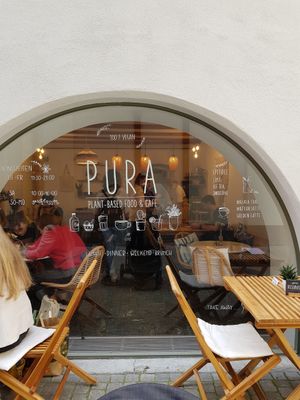 Window at Pura in Luzern