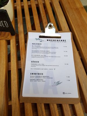 Menu 1 at Pura in Luzern