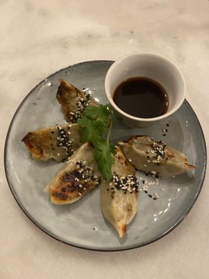 Gyoza at Pura in Luzern