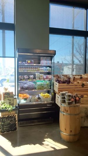 Produce section.  at Penn Herb Company in Philadelphia