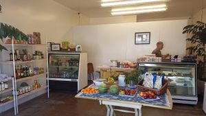 inside at Lento Market in Los Angeles