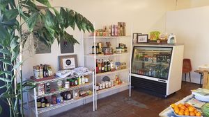 inside at Lento Market in Los Angeles