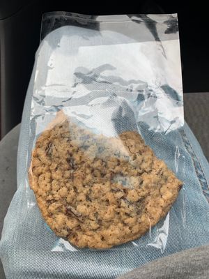 Oatmeal chocolate chip cookie!  at Lento Market in Los Angeles