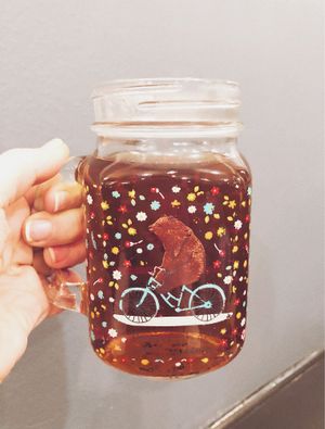 Tea at Ugol in Moscow