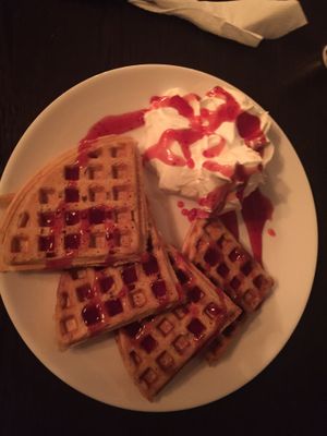 Waffles  at Ugol in Moscow