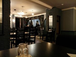 cafe at Ugol in Moscow