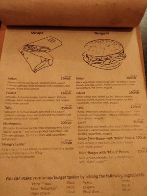 Burgers at Ugol in Moscow