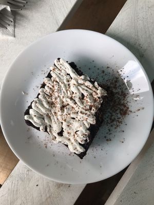 Brownie at Ugol in Moscow