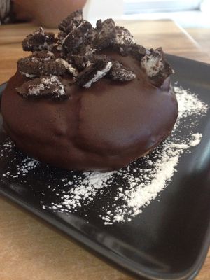 Oreo doughnut  at A Tad Whimsy in Hobart