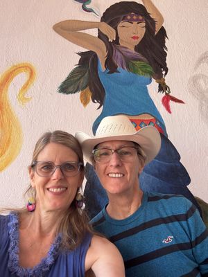 Beautiful painting!  at Machima in Ajijic